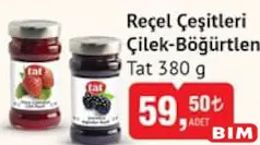 TAT REÇEL ÇEŞİTLERİ 380 G fiyat ve kampanya bilgisi